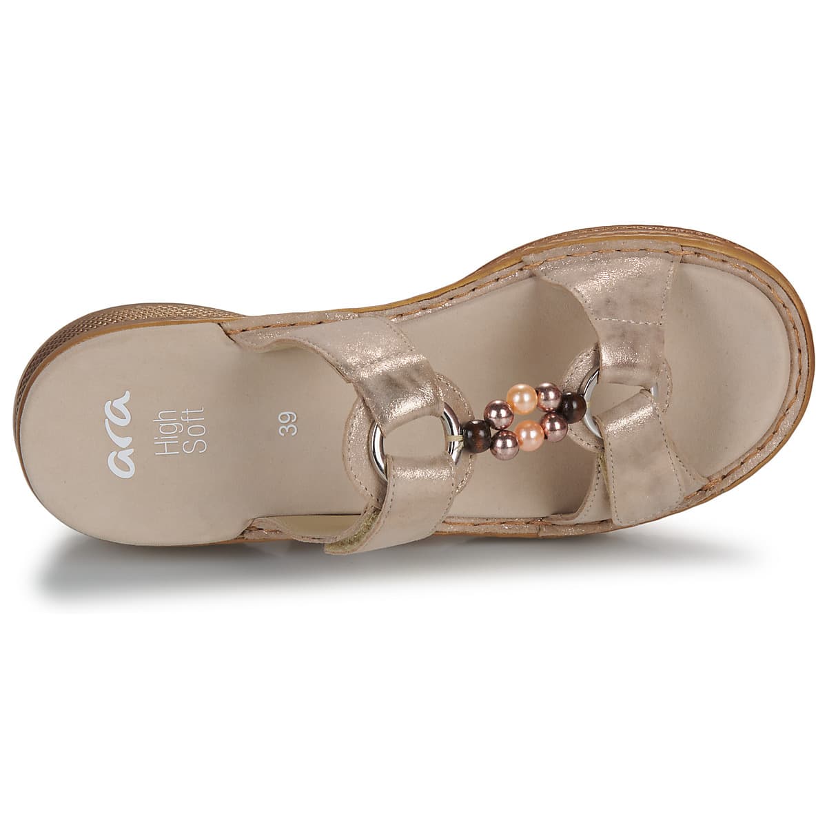 Women's Mules Ara Gold