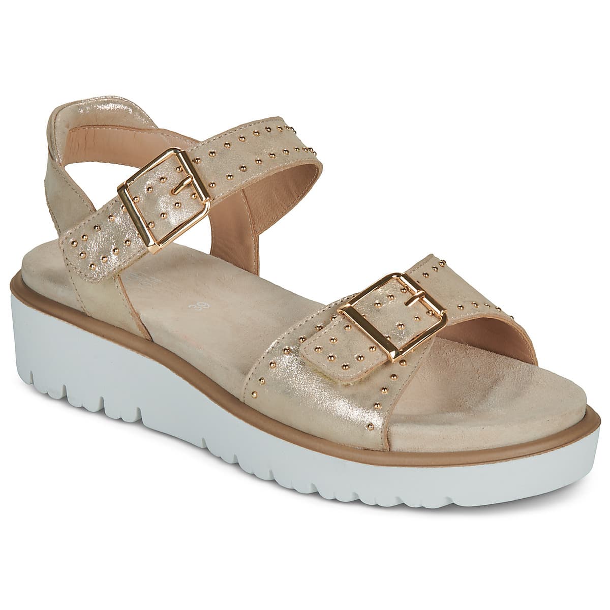 Women's Platforms Ara Gold