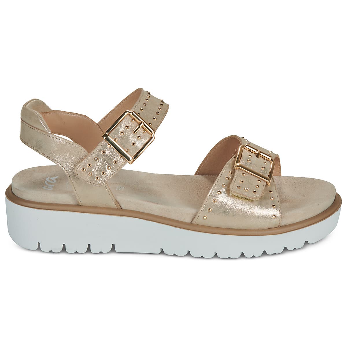Women's Platforms Ara Gold
