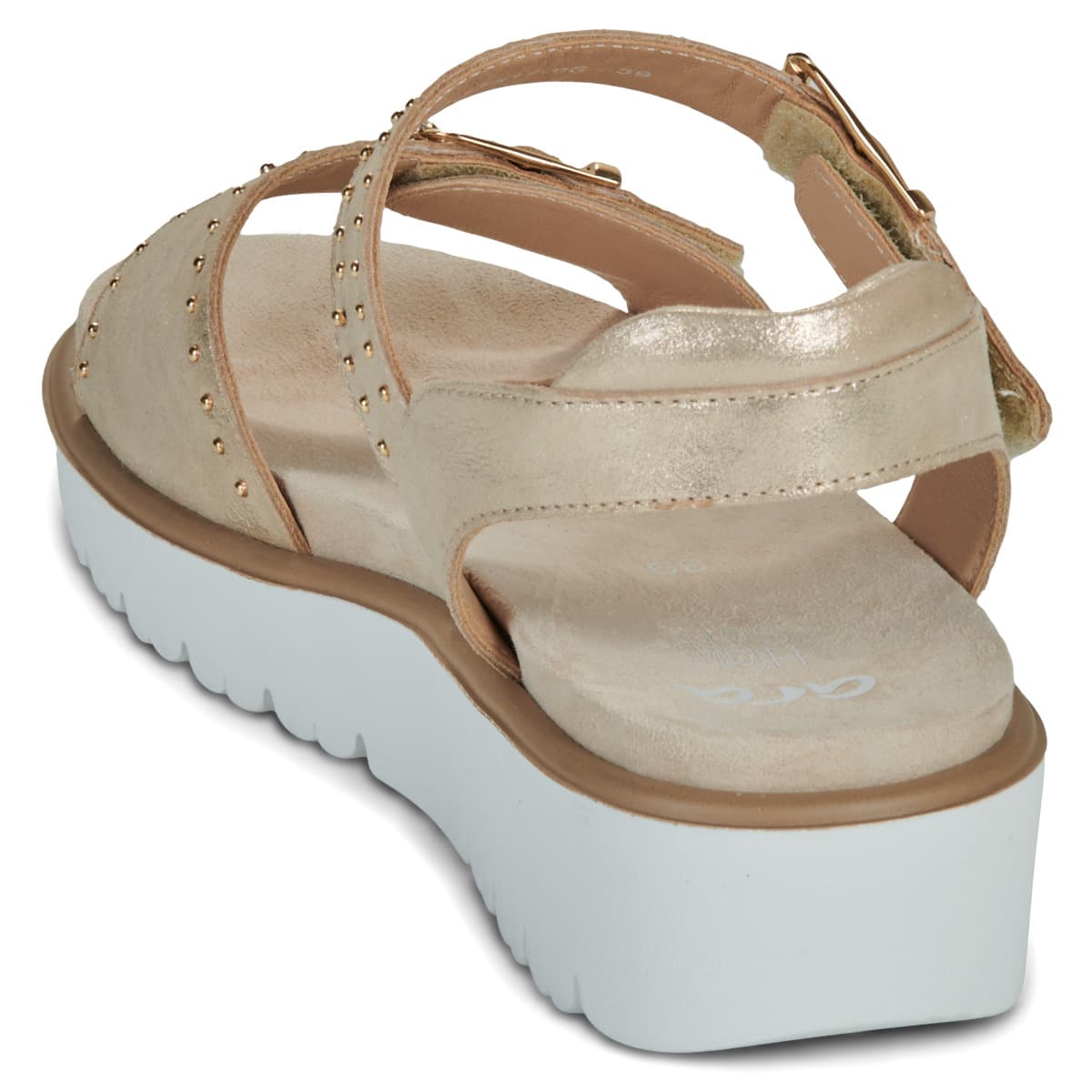 Women's Platforms Ara Gold