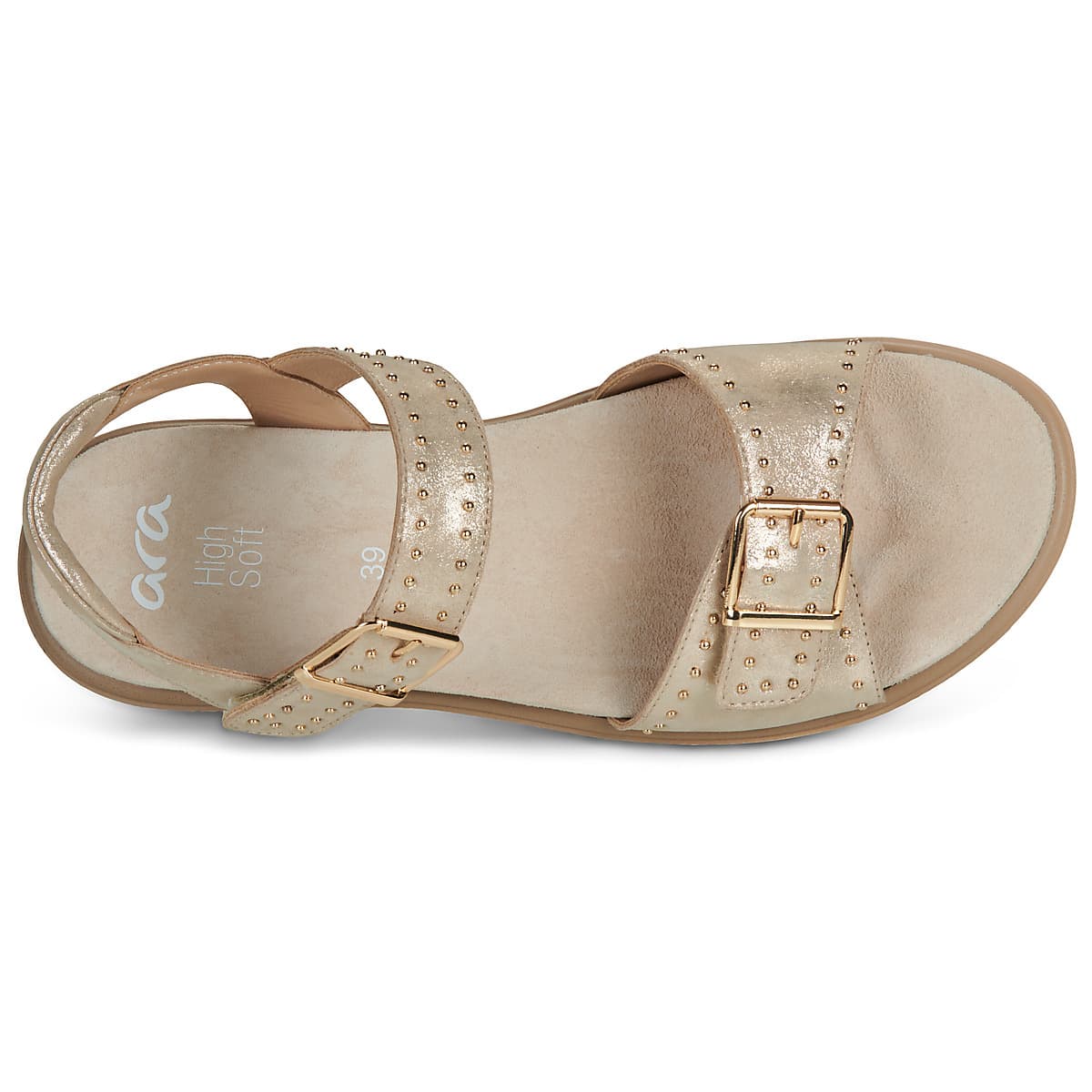 Women's Platforms Ara Gold