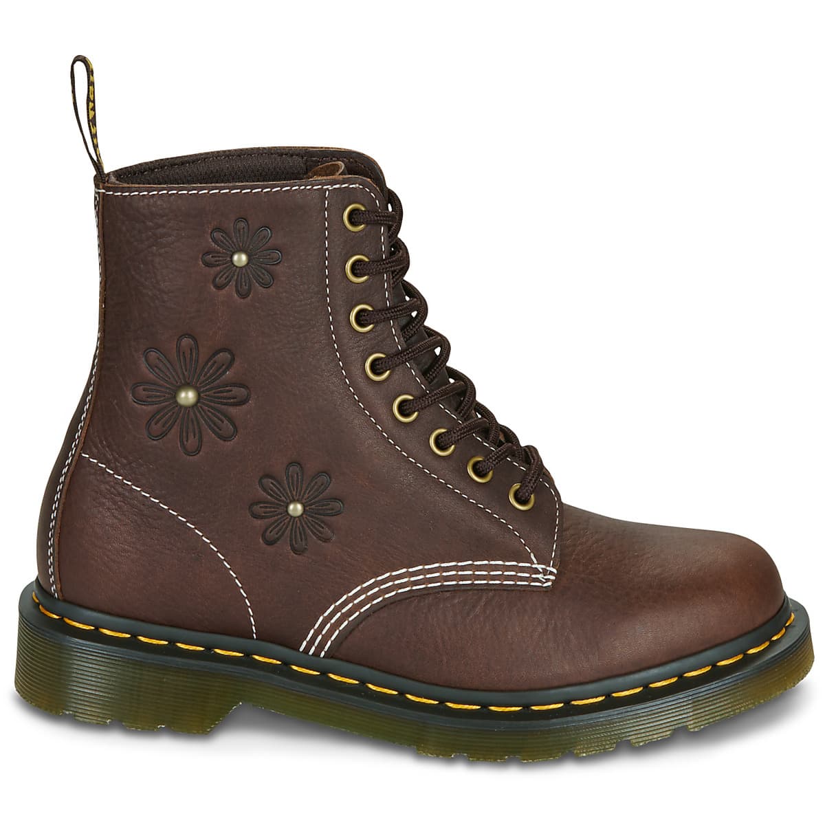 Women's Boots Dr. Martens Brown