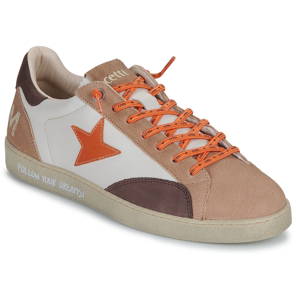 Xαμηλά Sneakers Cetti C-1342-V26-EVER-NATURE-WOOD-IVORY