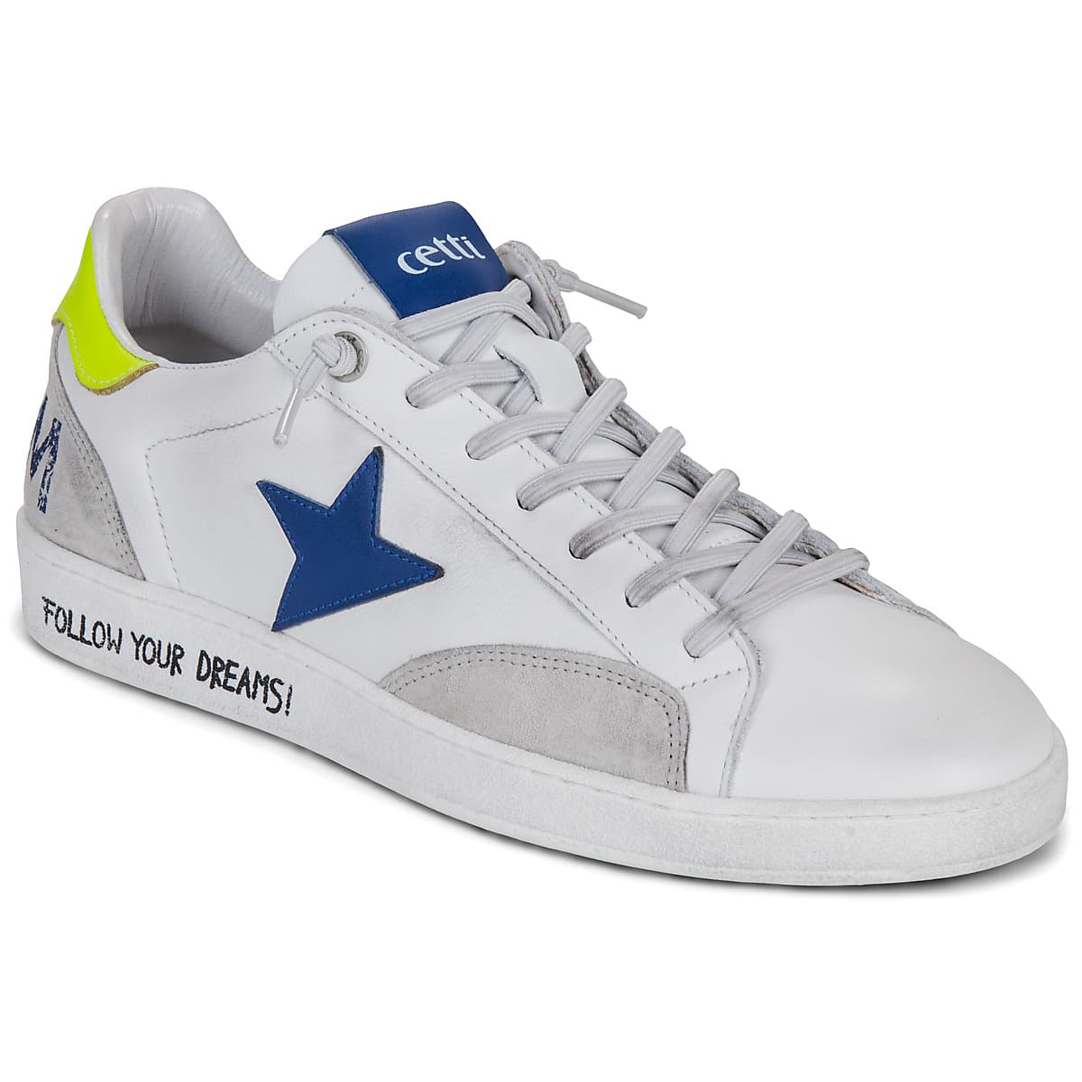 Xαμηλά Sneakers Cetti C-1342-V26-USED-NATURE-BLANCO-FLUOR