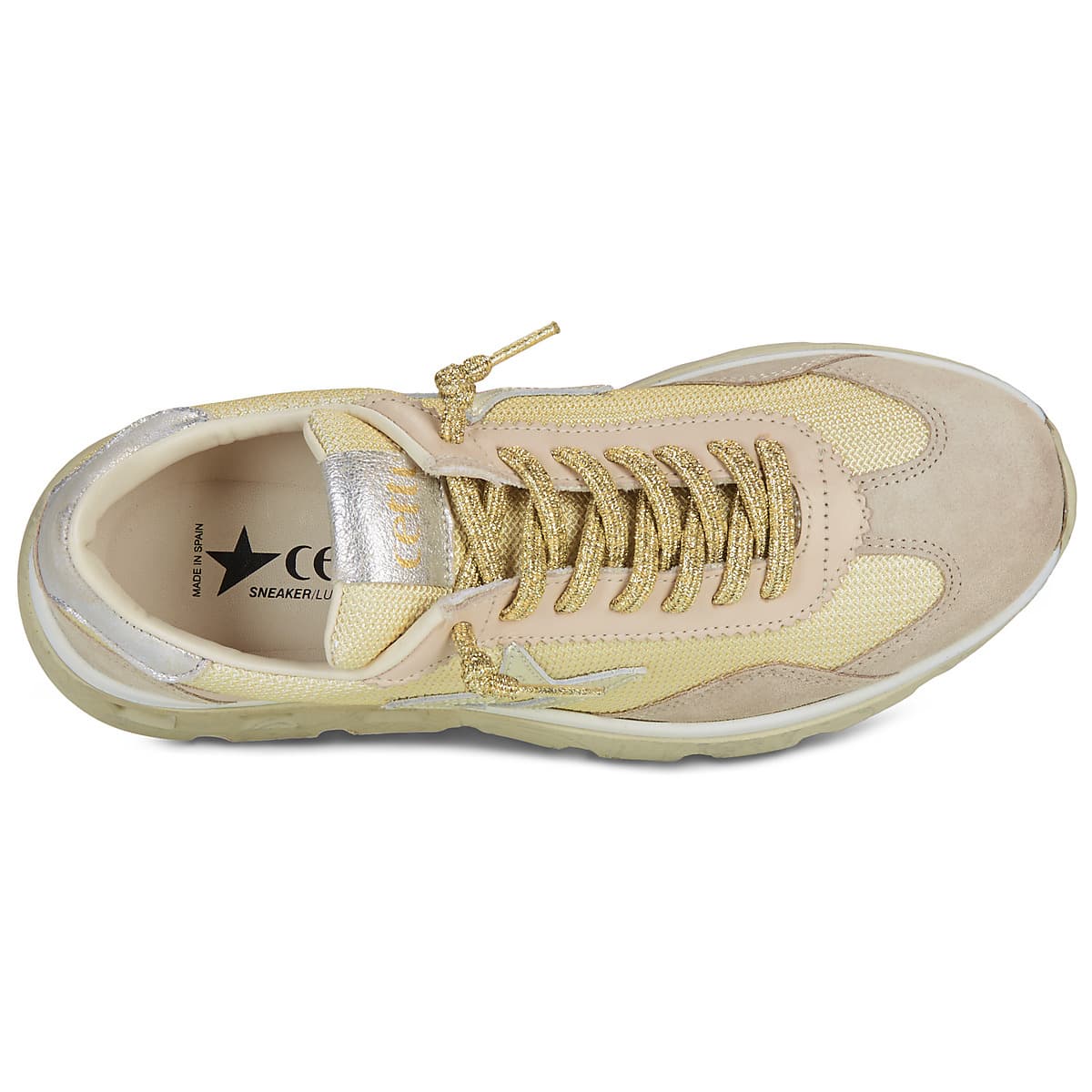 Women's Sneakers Cetti Yellow