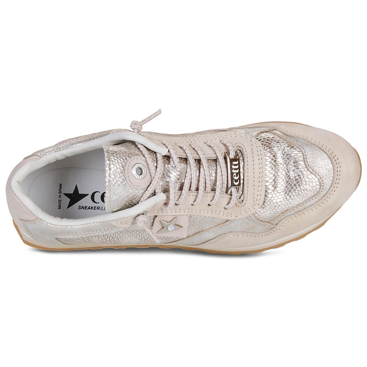 Women's Sneakers Cetti Gold