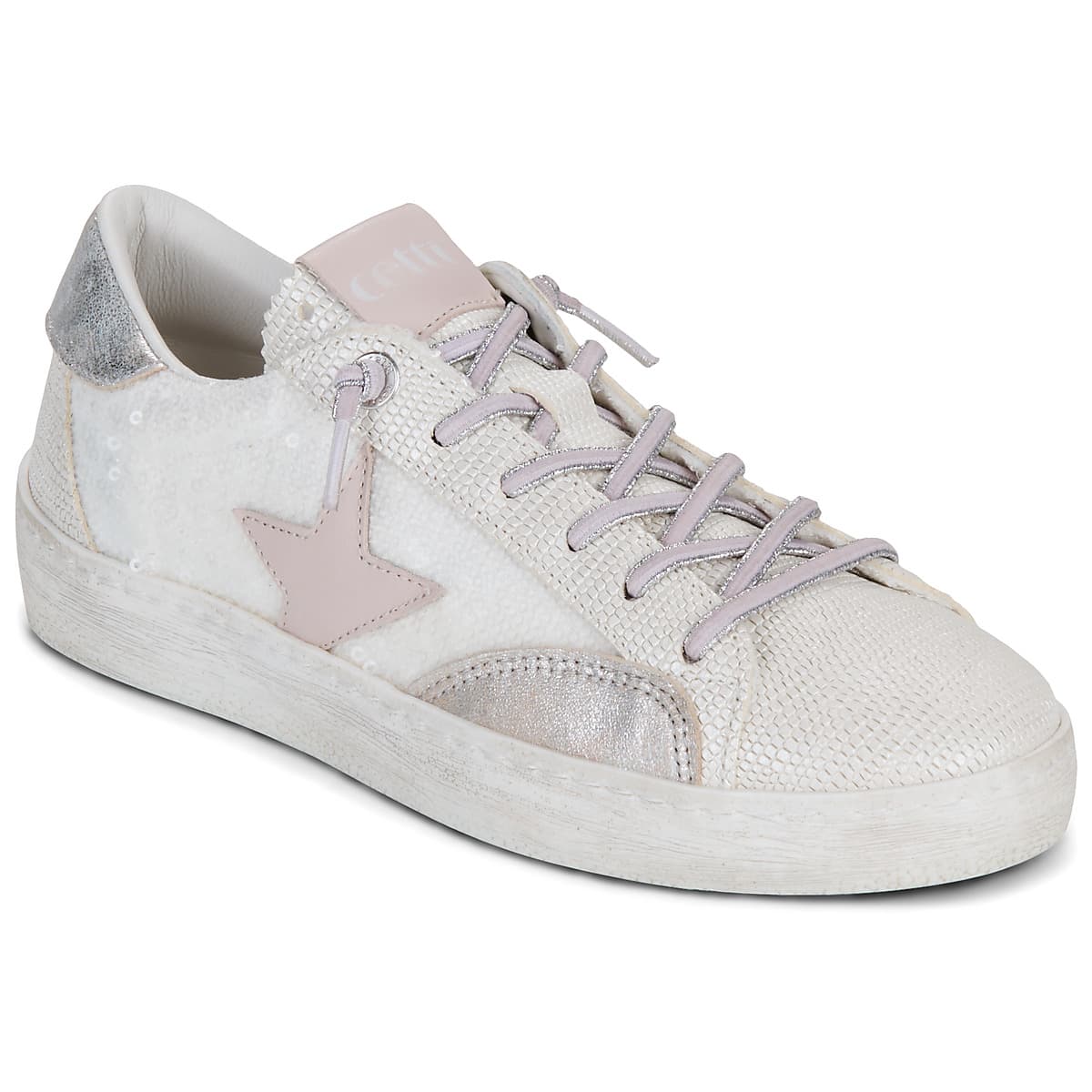 Xαμηλά Sneakers Cetti C-1342-SRA-V26-GALO-PALLETS-BLANCO