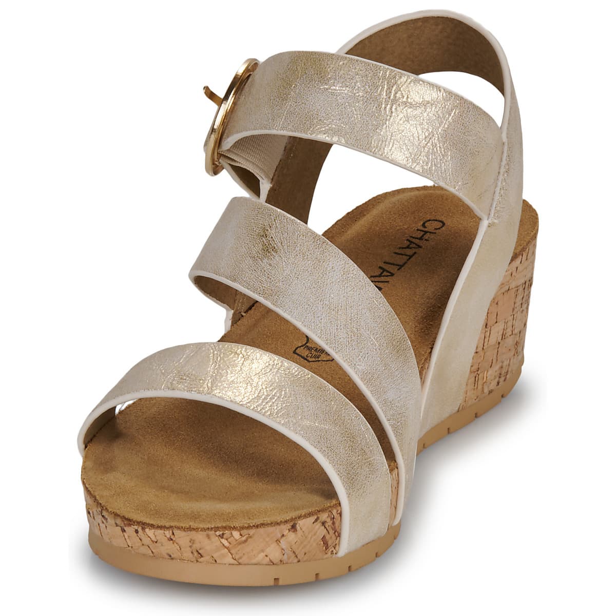 Women's Platforms Chattawak Gold