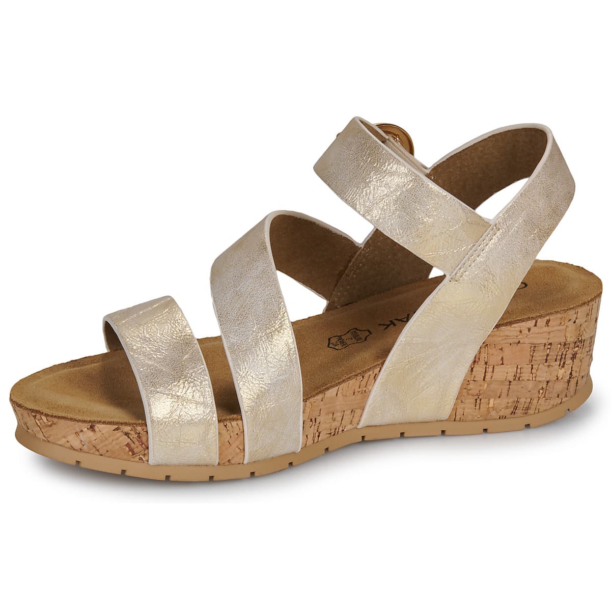 Women's Platforms Chattawak Gold