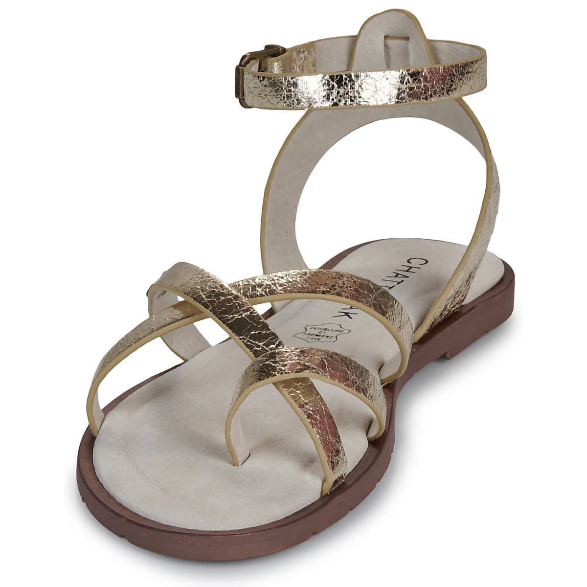 Women's Sandals Chattawak Gold
