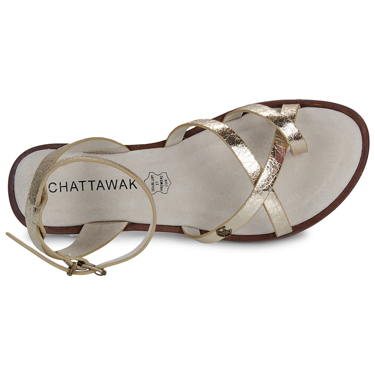 Women's Sandals Chattawak Gold