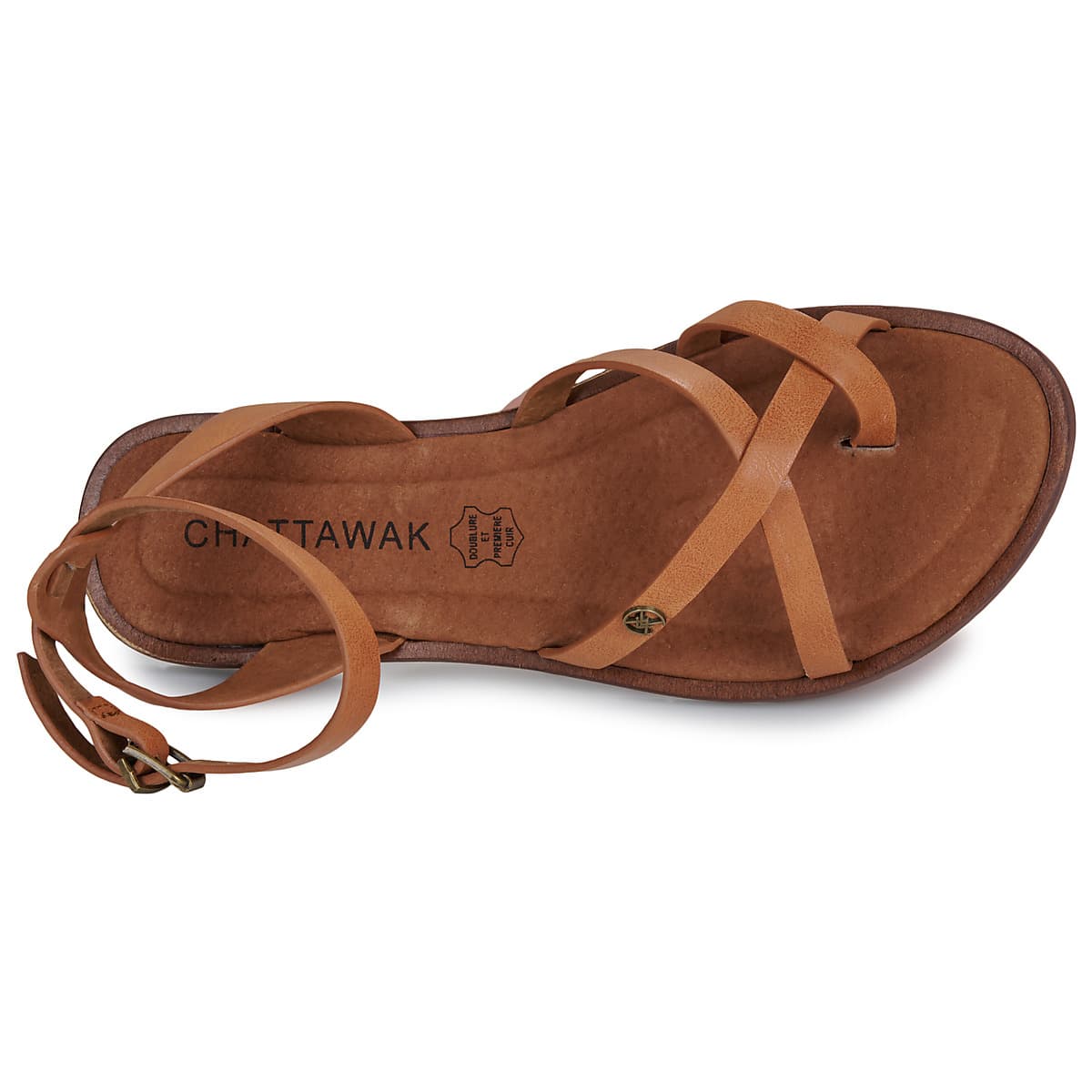 Women's Sandals Chattawak Brown