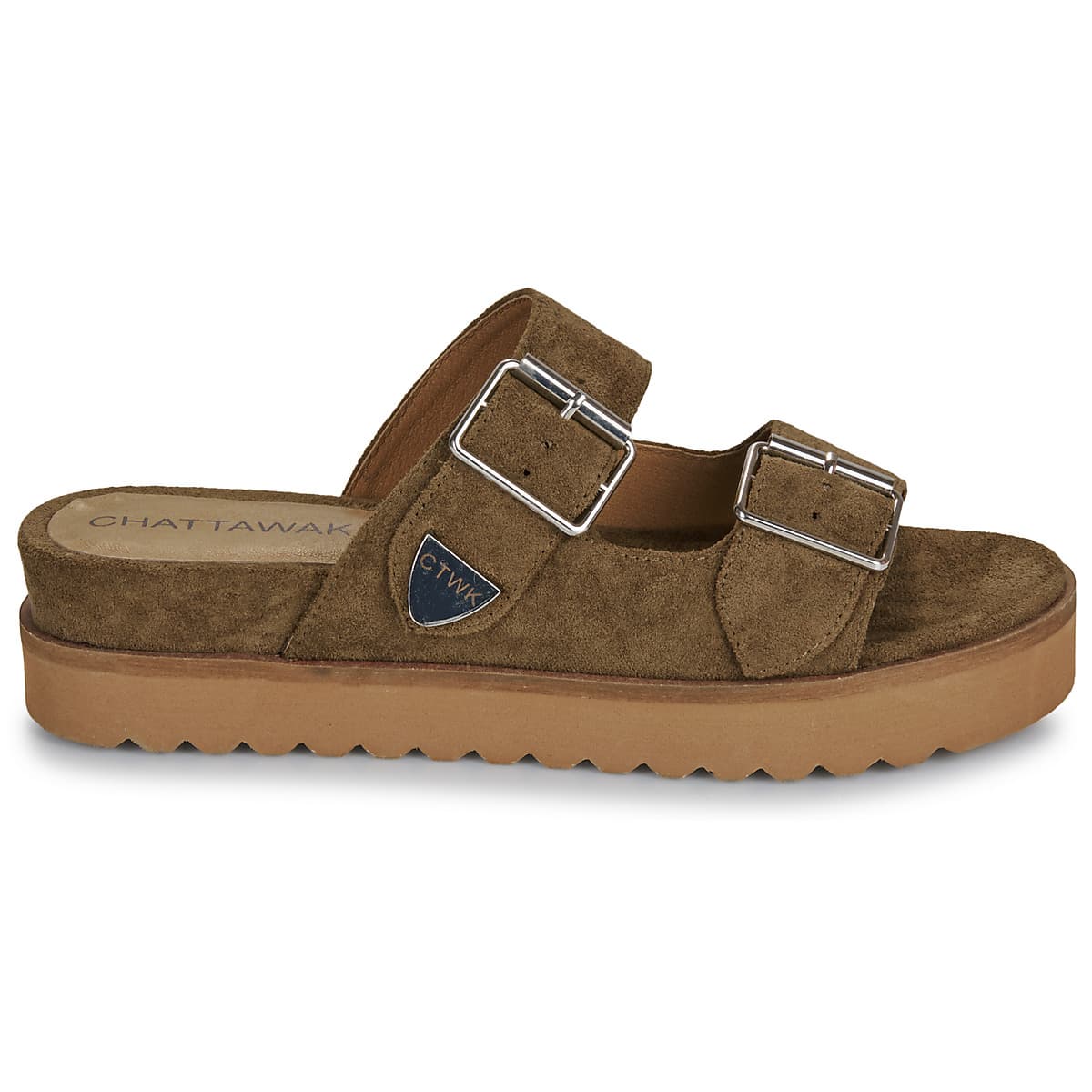 Women's Mules Chattawak Khaki