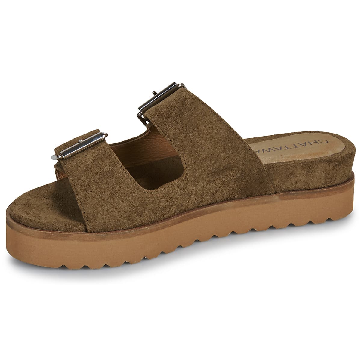 Women's Mules Chattawak Khaki