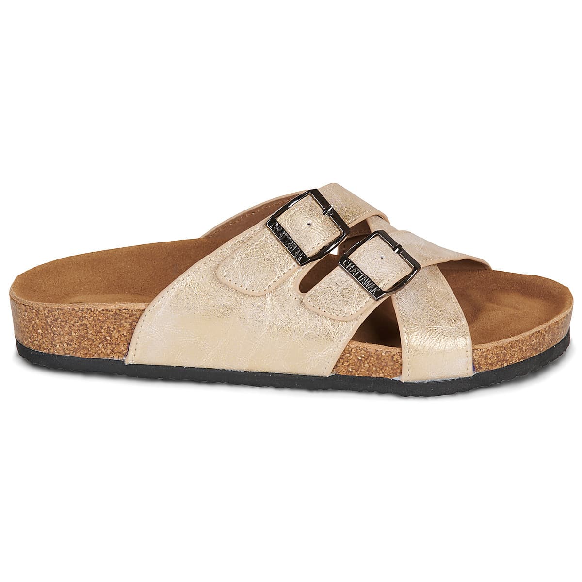 Women's Mules Chattawak Gold