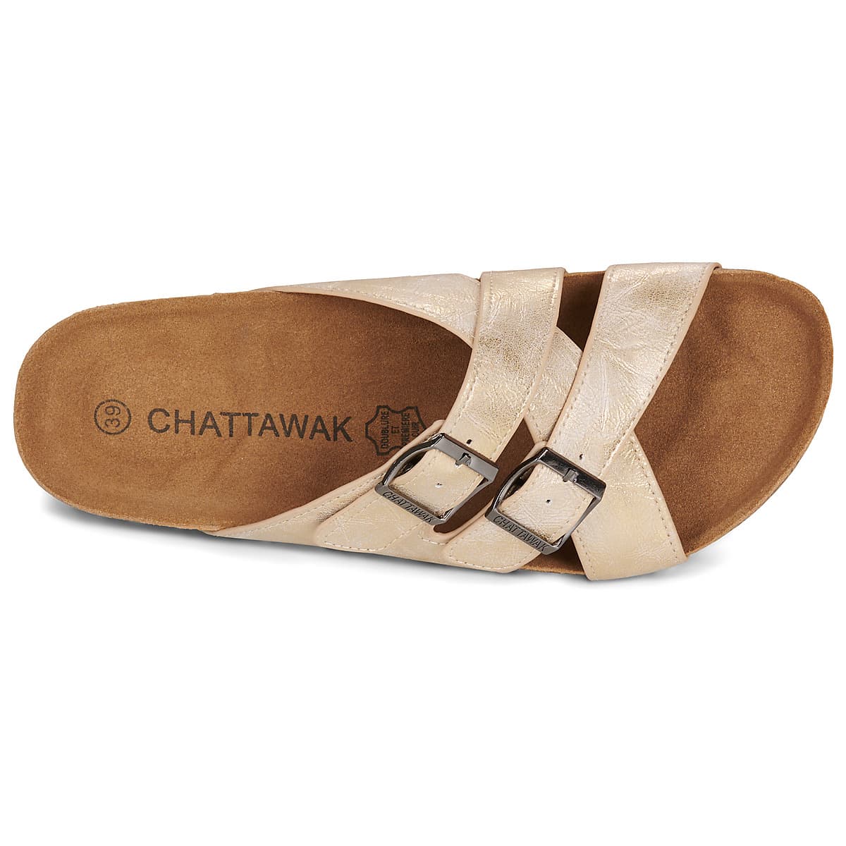 Women's Mules Chattawak Gold
