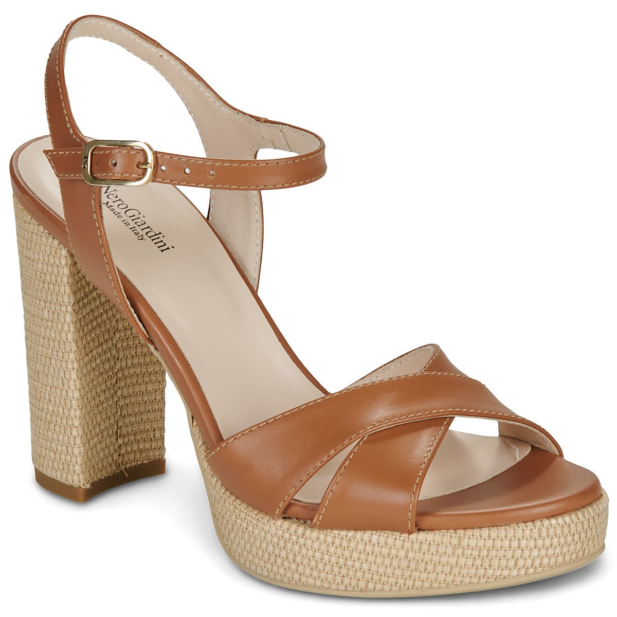 Women's Platforms NeroGiardini Brown