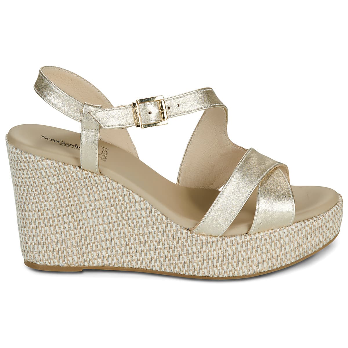 Women's Platforms NeroGiardini Gold