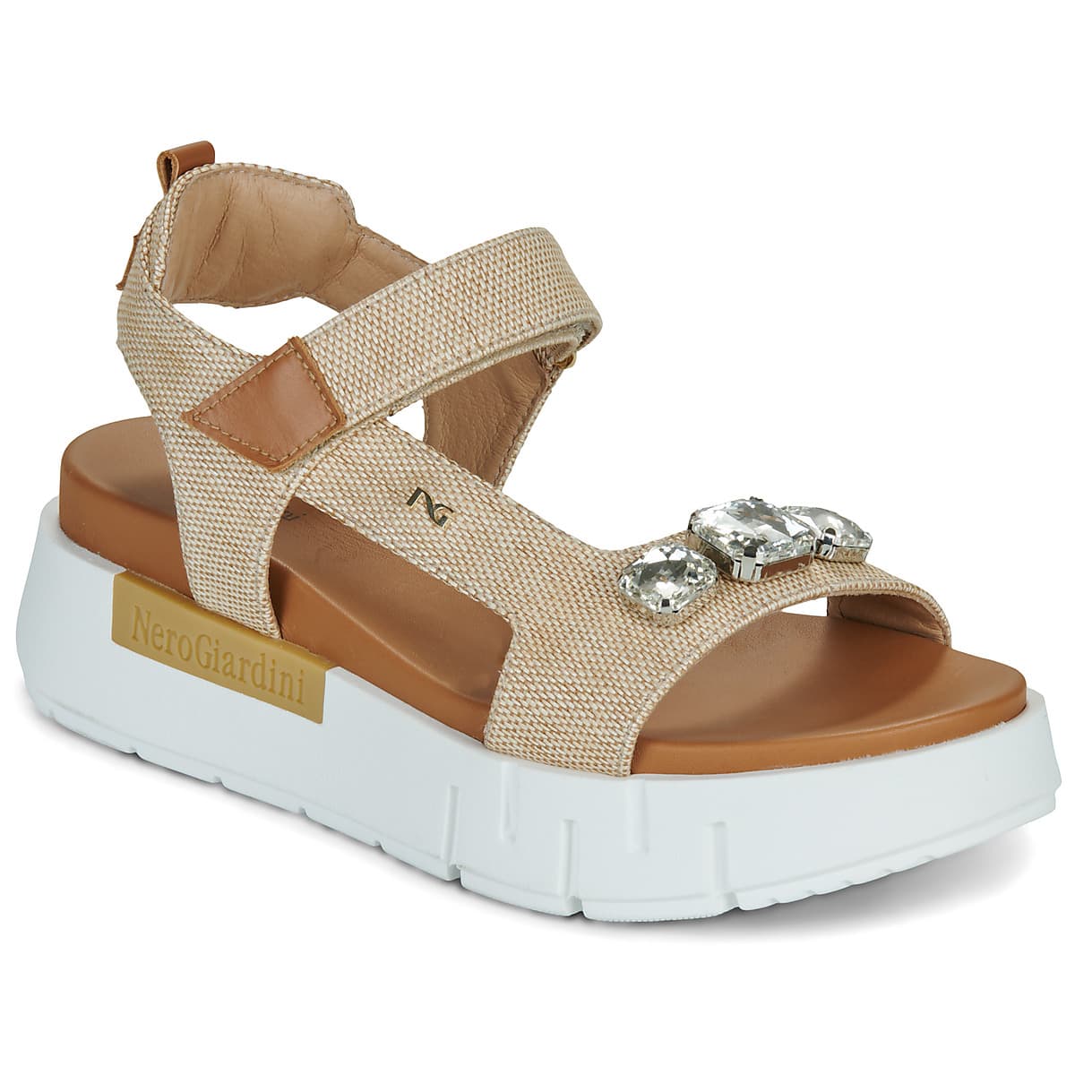 Women's Platforms NeroGiardini Brown