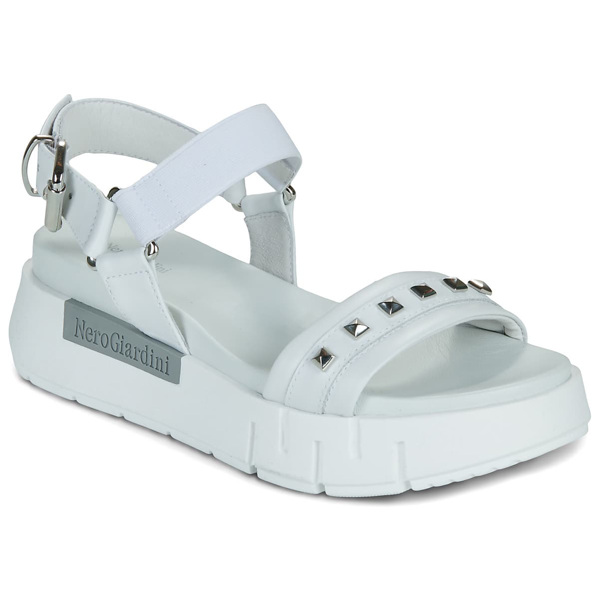 Σανδάλια με πλατφόρμα NeroGiardini E617065D-100