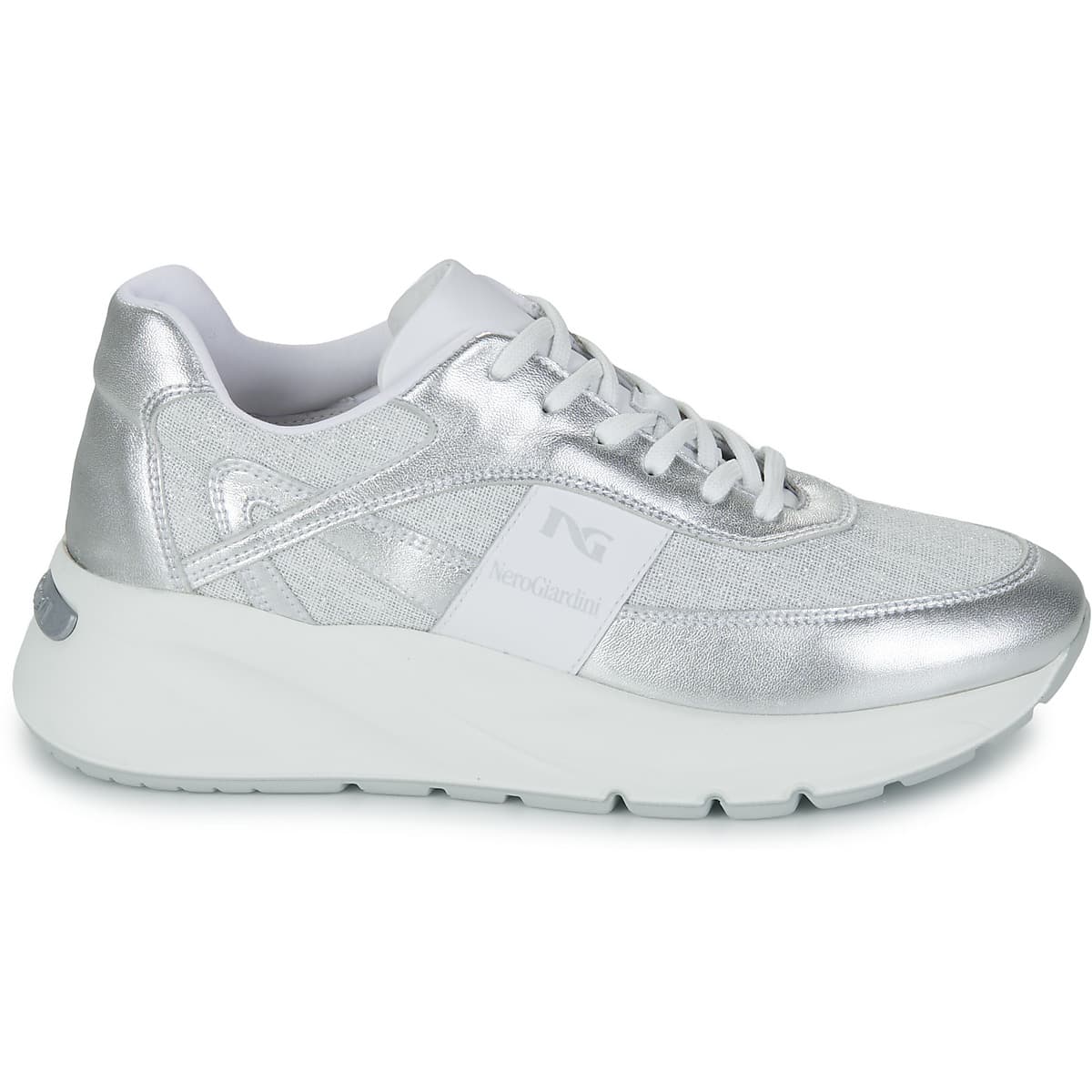 Women's Sneakers NeroGiardini Silver