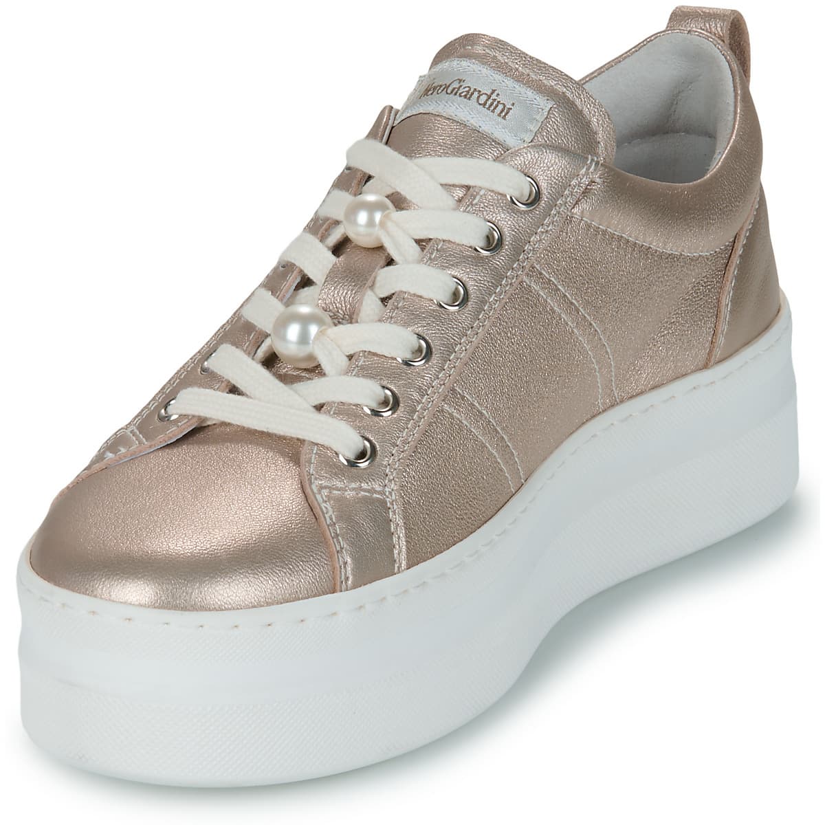 Women's Sneakers NeroGiardini Gold