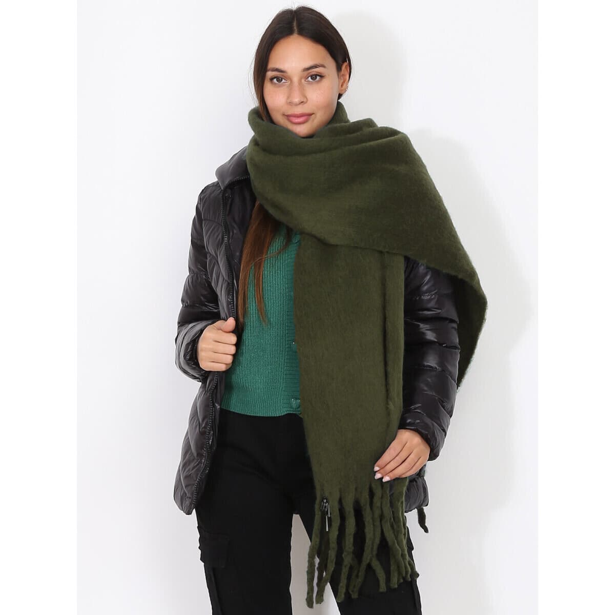 Women's Scarves La Modeuse Khaki