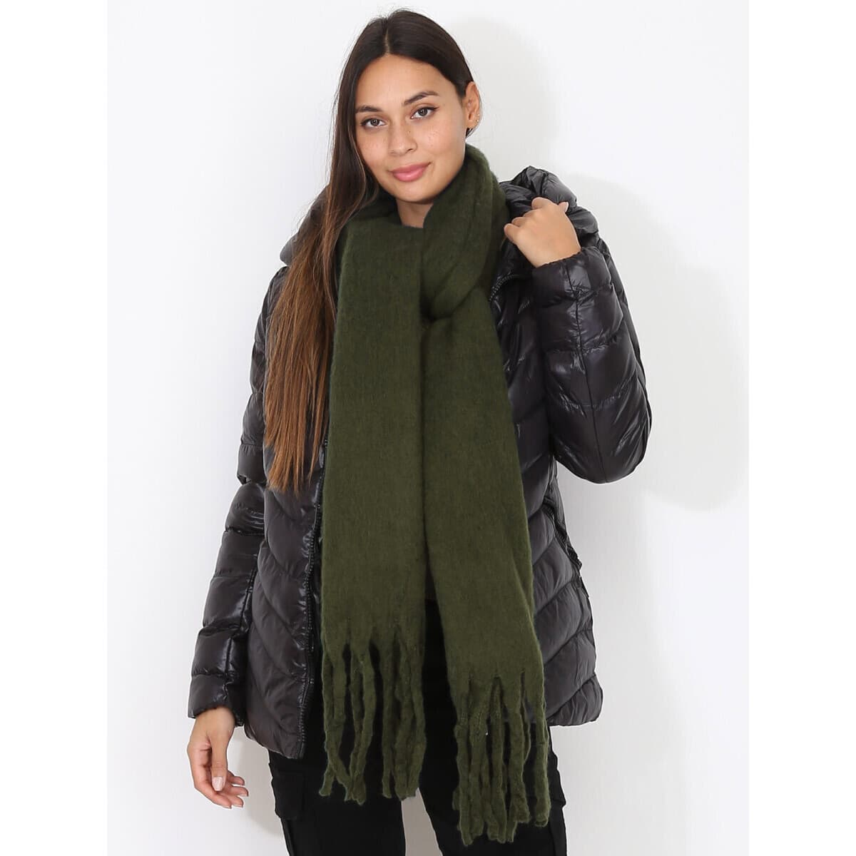 Women's Scarves La Modeuse Khaki
