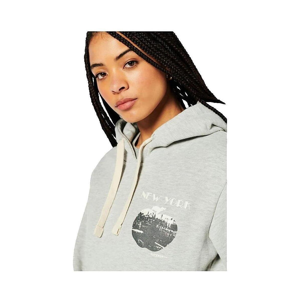 Women's Sweatshirts Superdry Gray