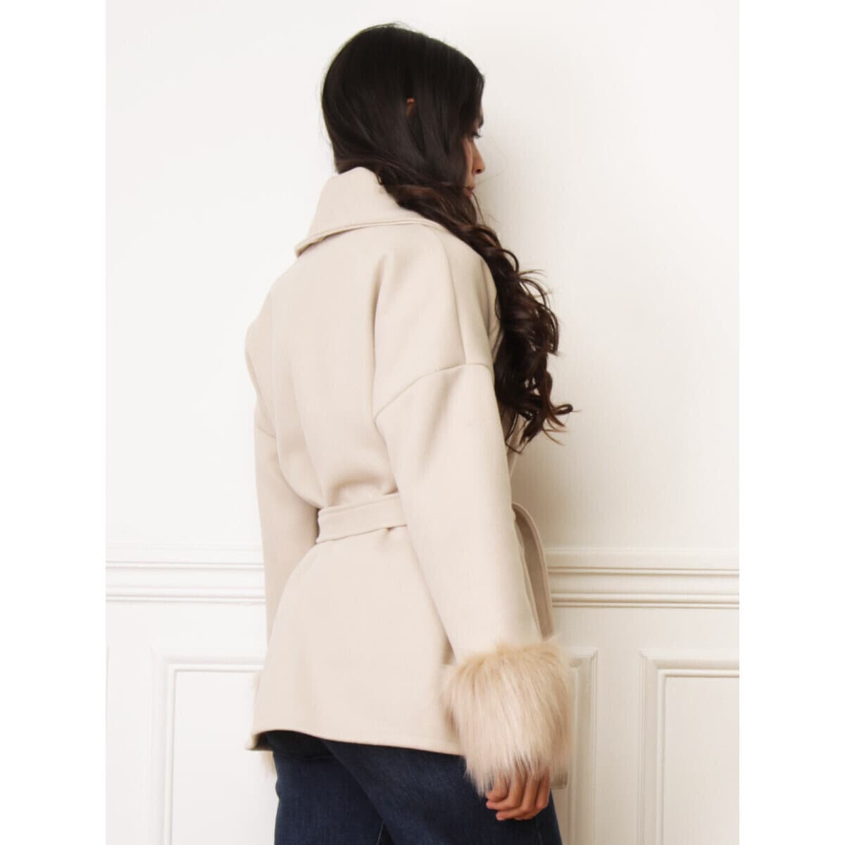 Women's Coats La Modeuse Beige