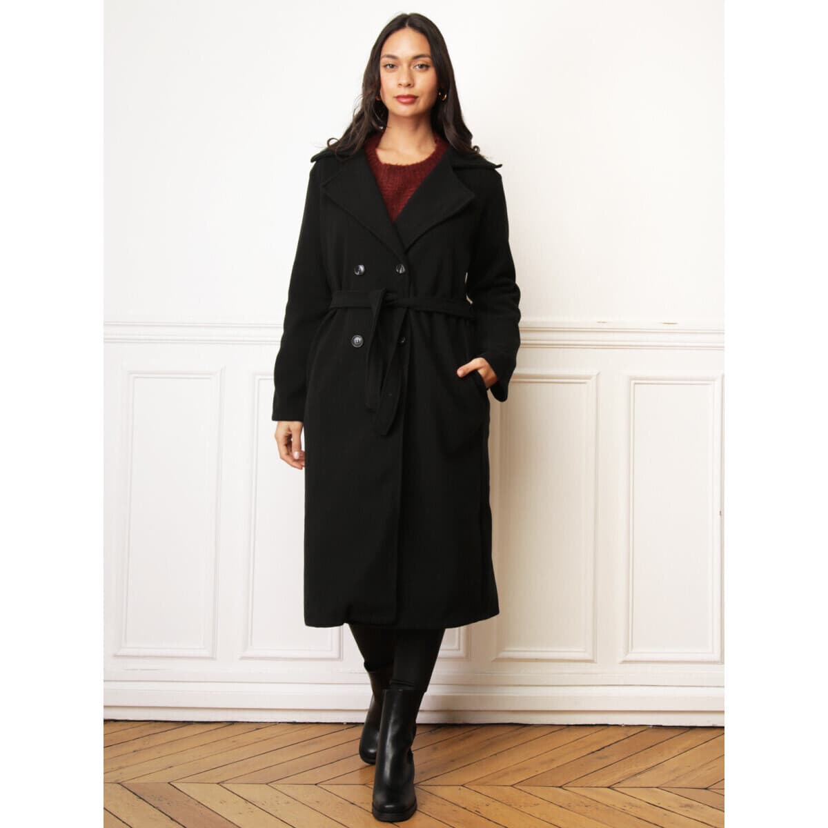 Women's Coats La Modeuse Black