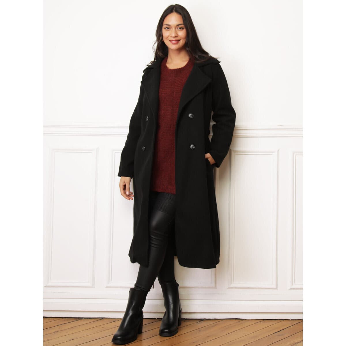 Women's Coats La Modeuse Black