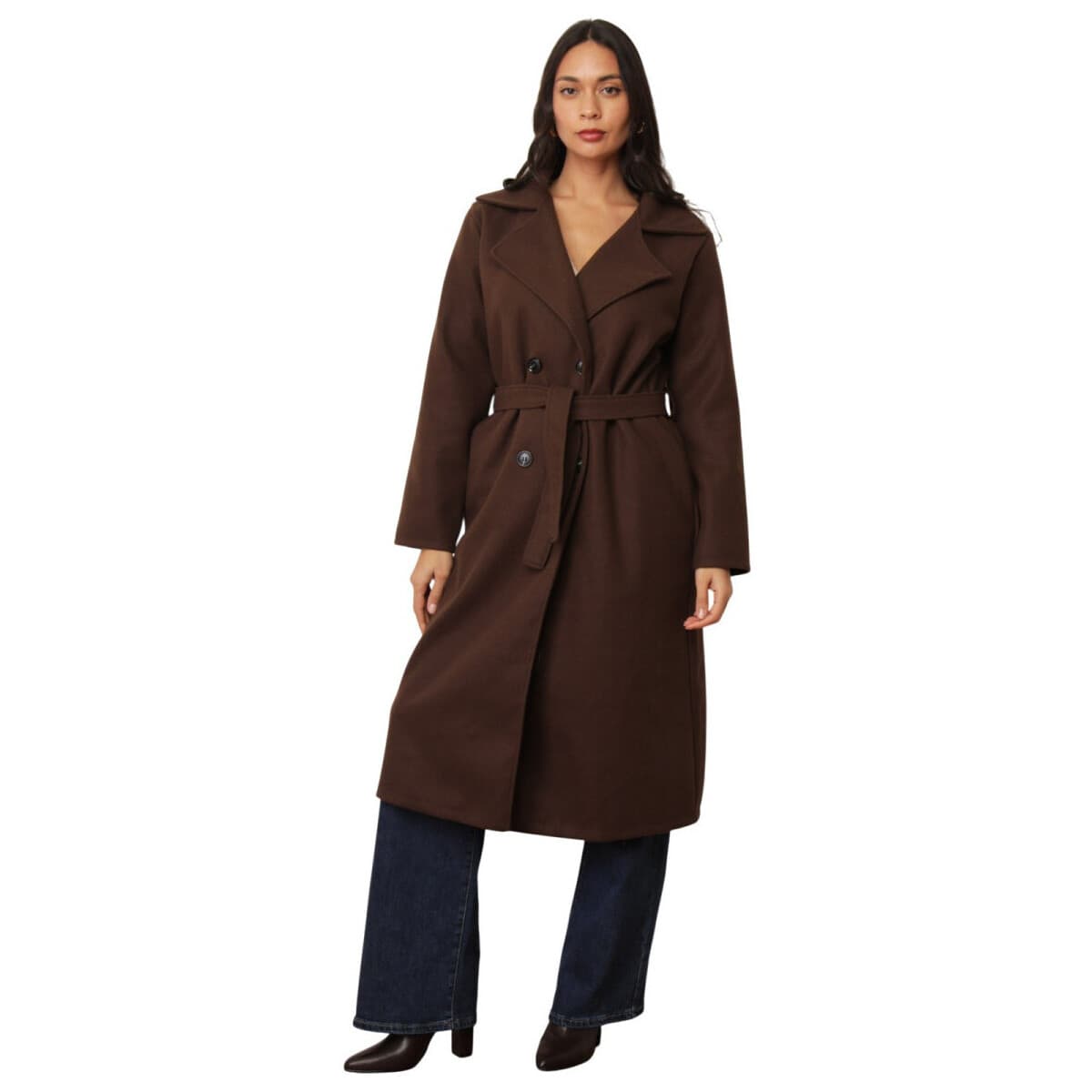 Women's Coats La Modeuse Brown