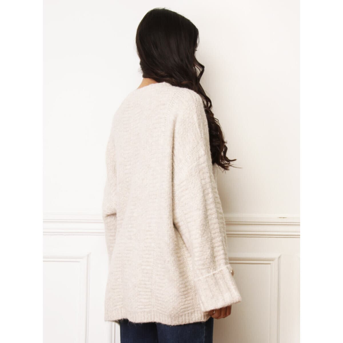 Women's Sweaters La Modeuse Beige