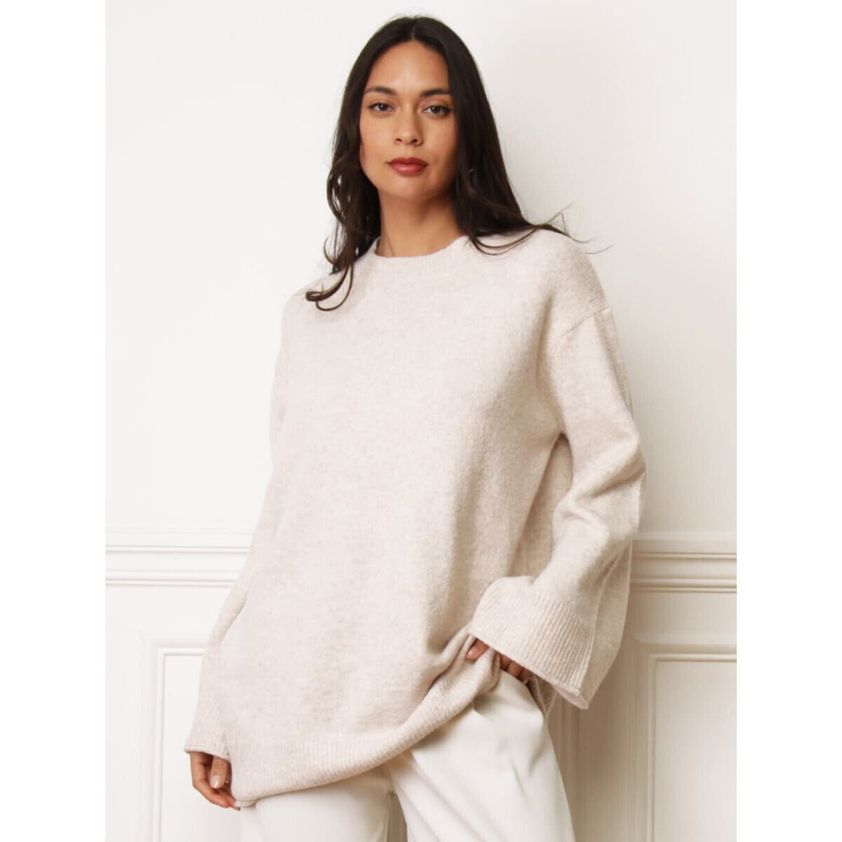 Women's Sports T-Shirts La Modeuse Beige