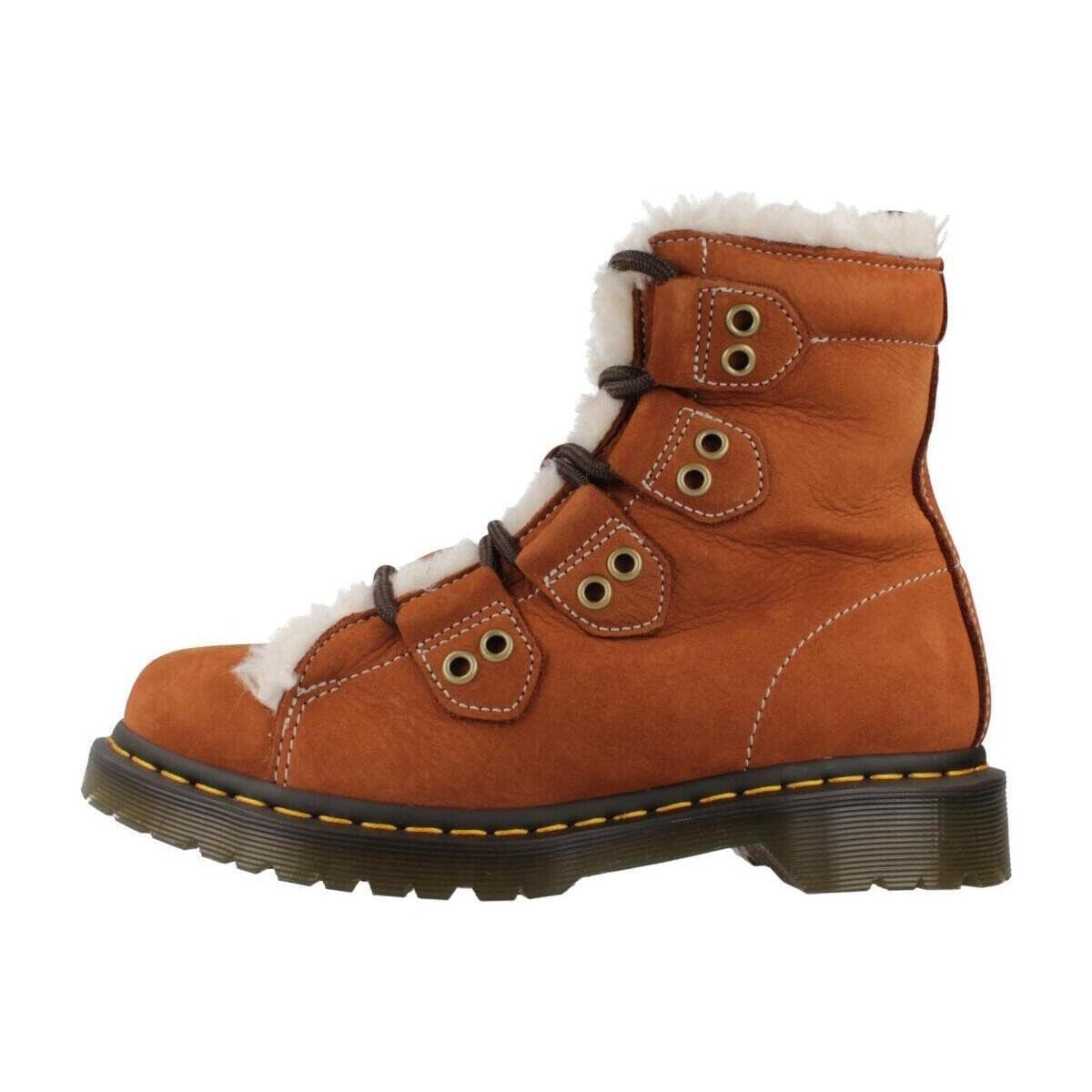 Women's Boots Dr. Martens Brown