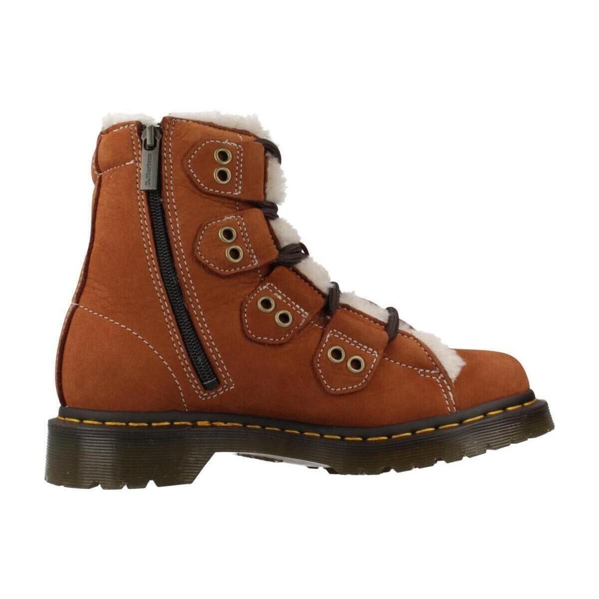 Women's Boots Dr. Martens Brown