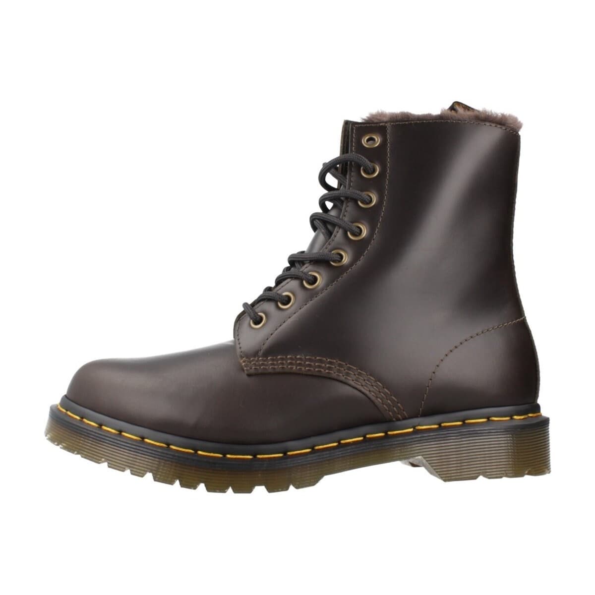 Women's Boots Dr. Martens Brown