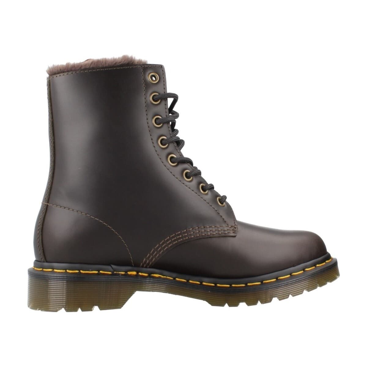 Women's Boots Dr. Martens Brown