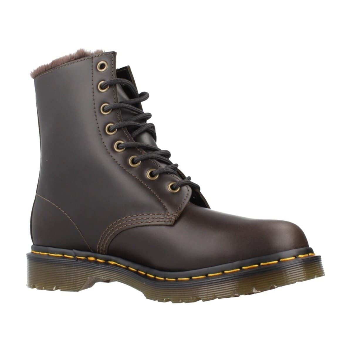 Women's Boots Dr. Martens Brown