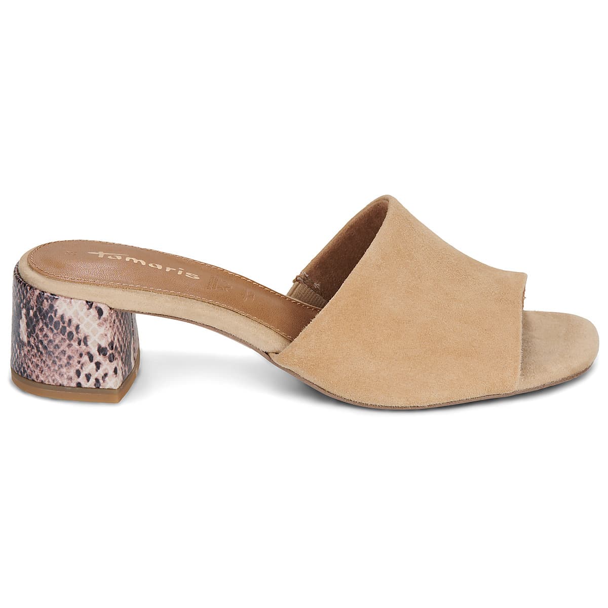 Women's Mules Tamaris Beige