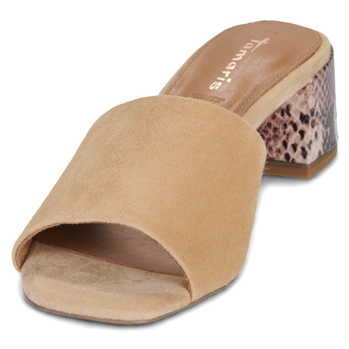 Women's Mules Tamaris Beige