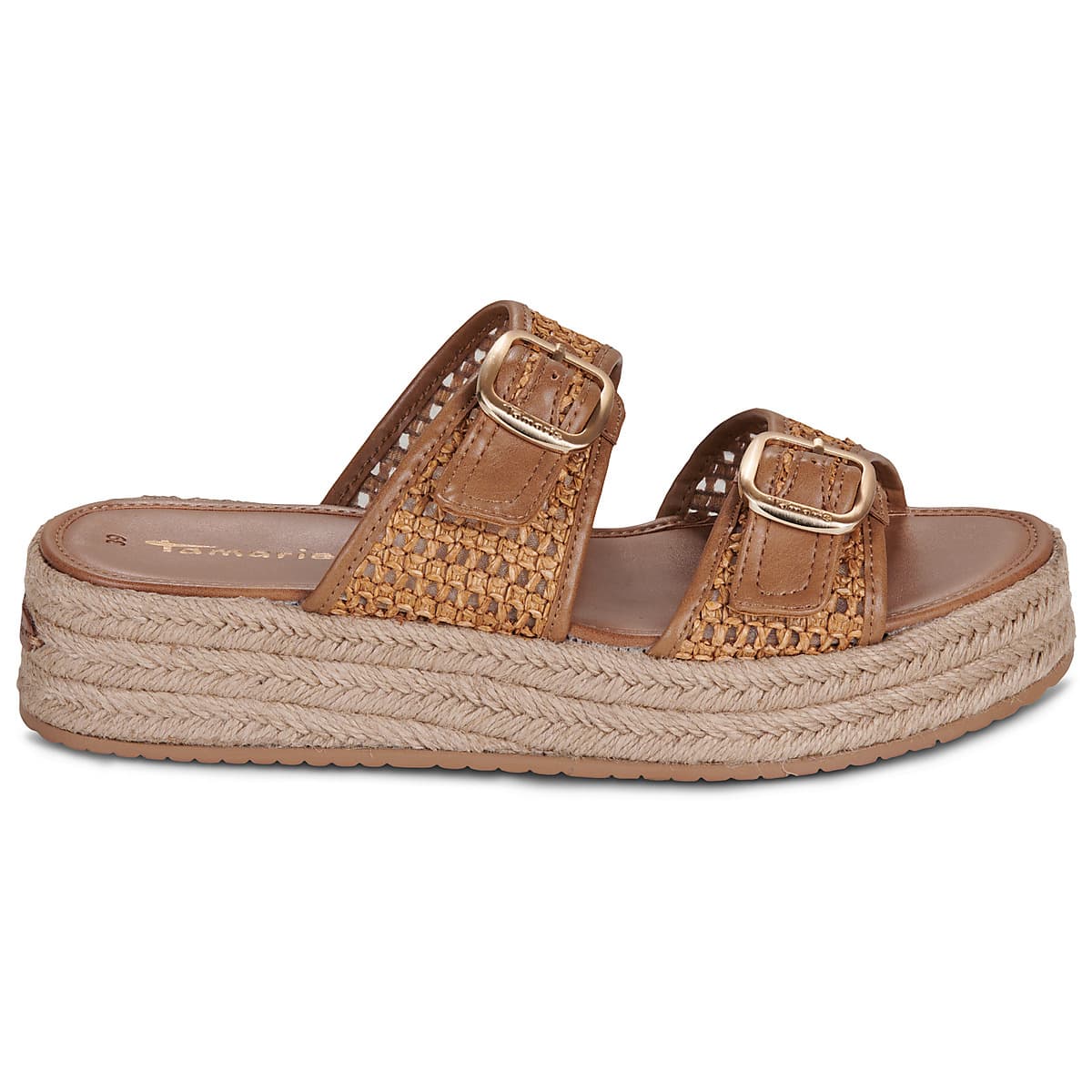 Women's Mules Tamaris Brown