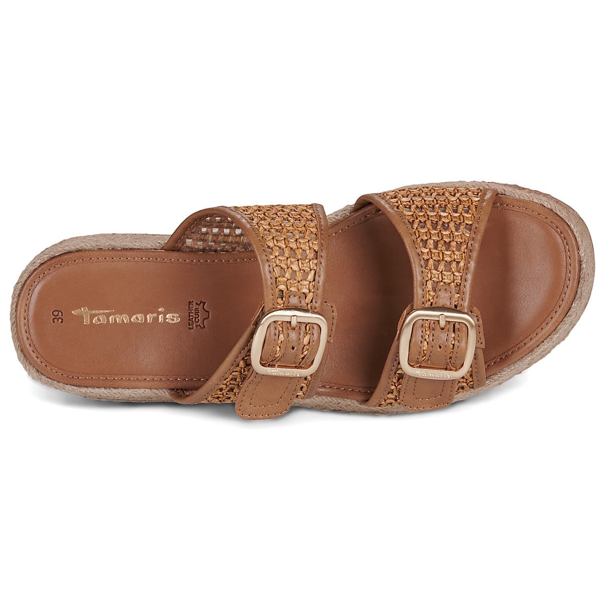 Women's Mules Tamaris Brown