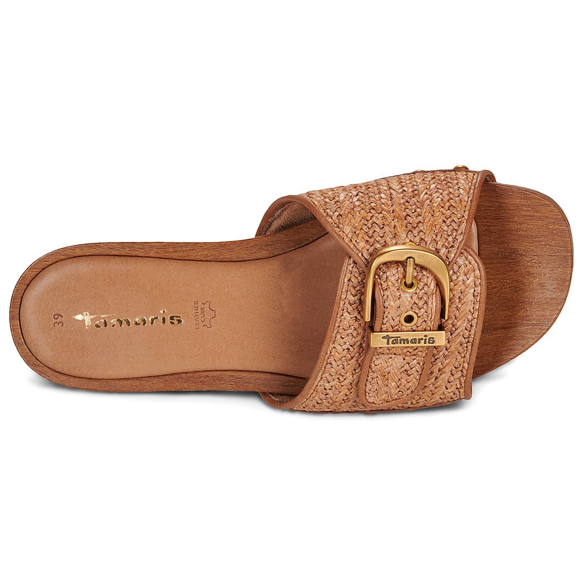 Women's Mules Tamaris Brown
