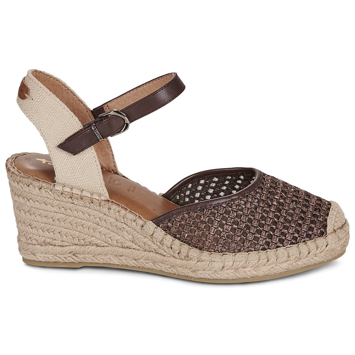 Women's Espadrilles Tamaris Brown