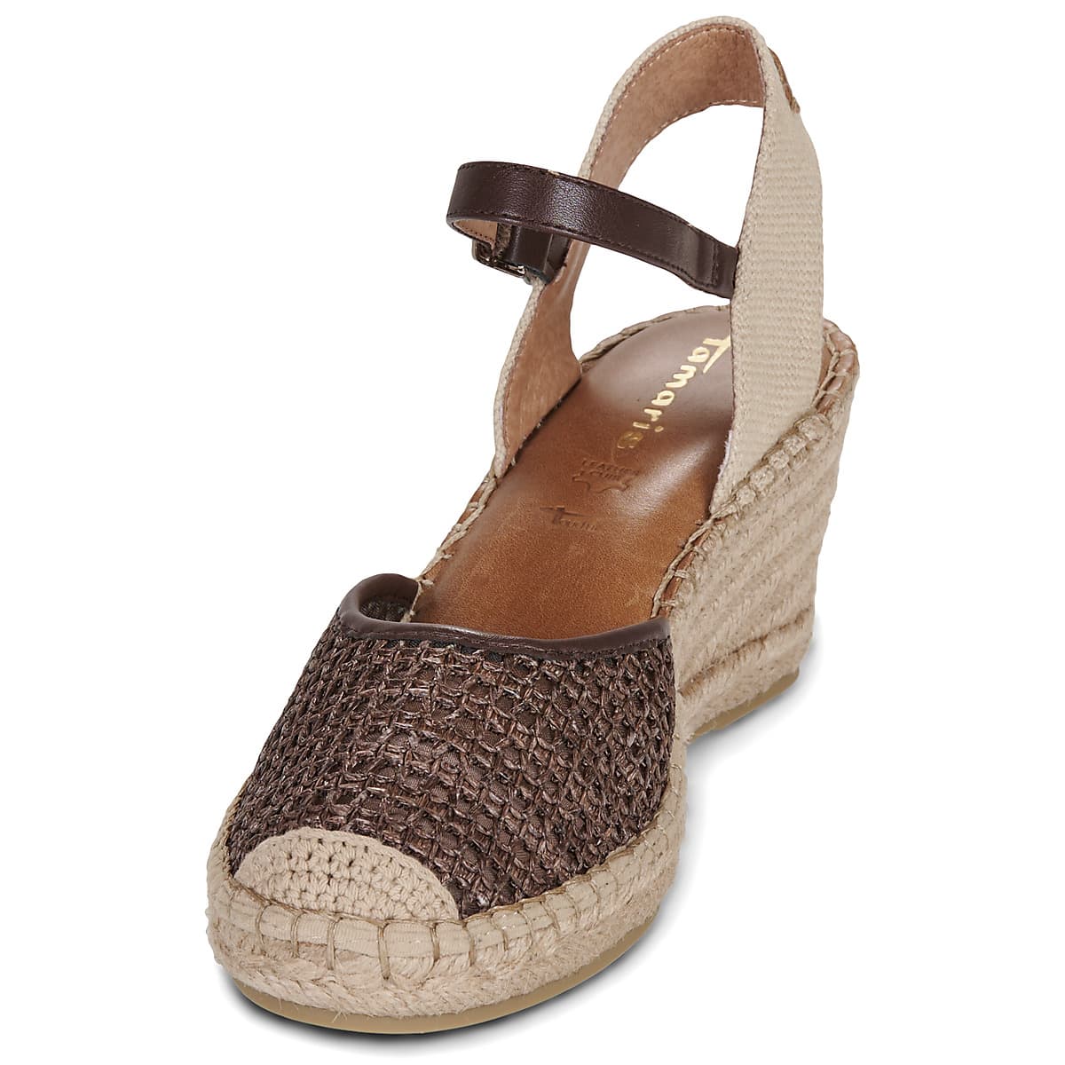 Women's Espadrilles Tamaris Brown