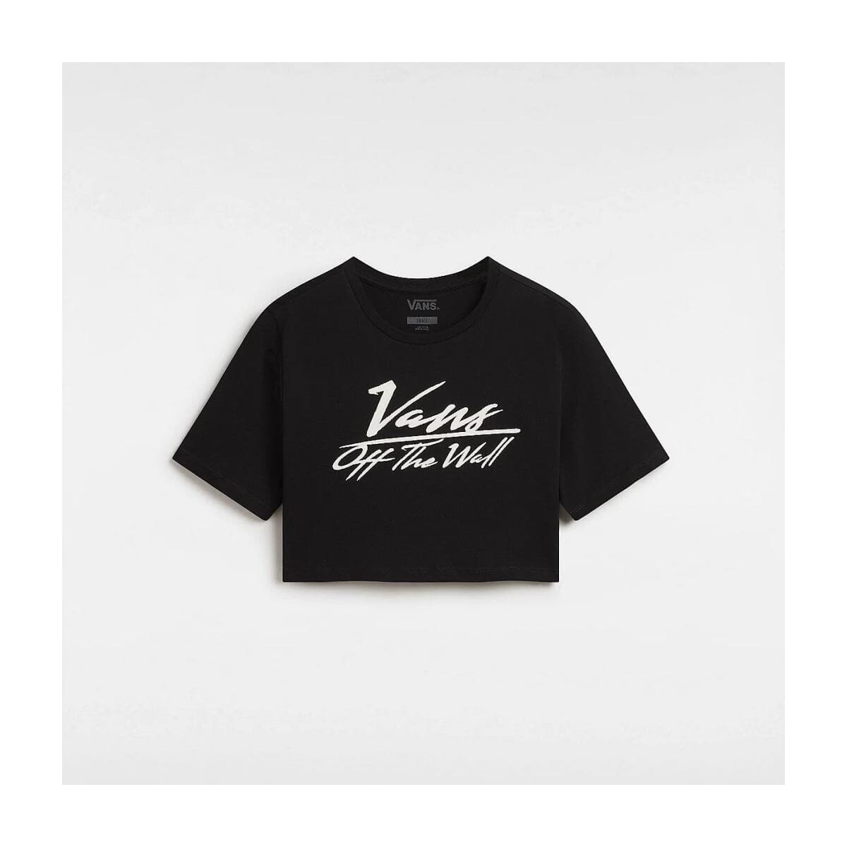Women's T-Shirts Vans Black