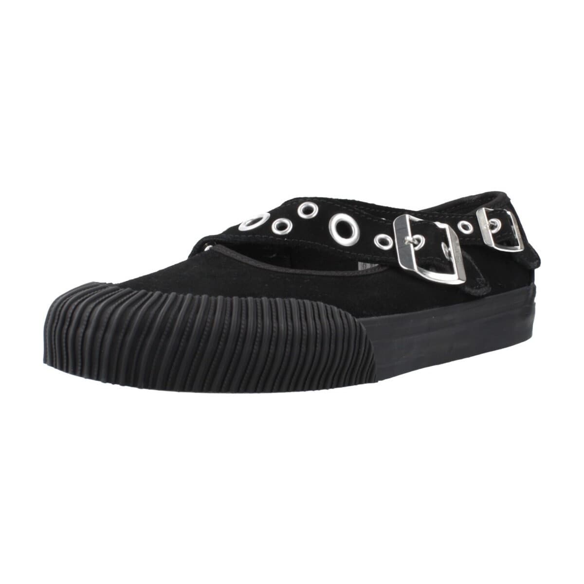 Women's Ballet Flats Vans Black