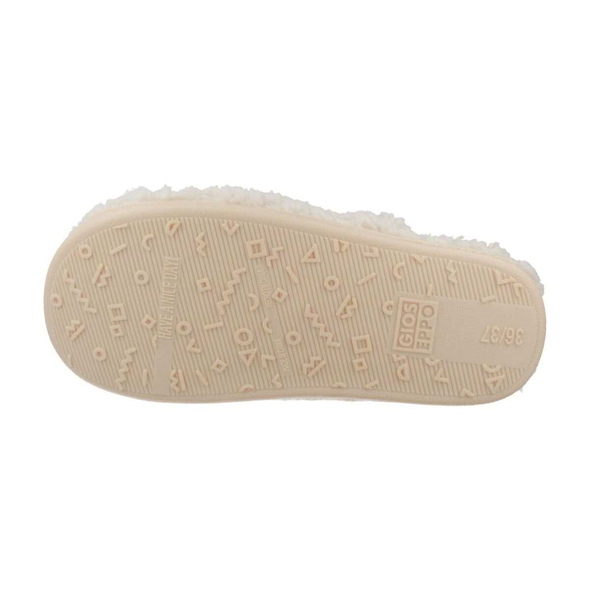 Girls' House Slippers Gioseppo White